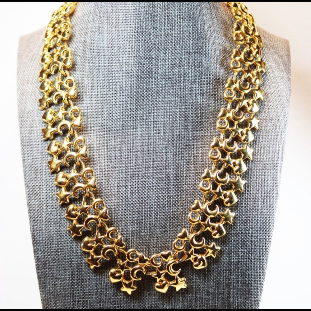 ISO Anne Klein hearts moons stars necklace